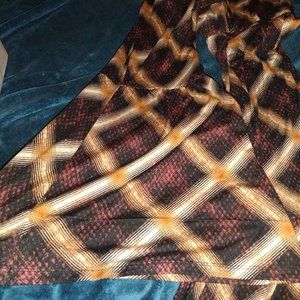 Brown bell bottom rumper